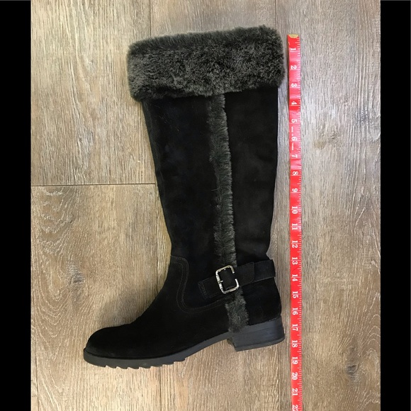 Kenneth Cole Reaction boots, black suede - Picture 4 of 10